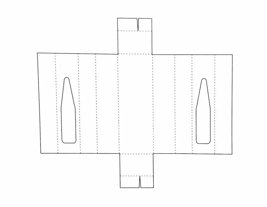 紙盒包裝結(jié)構(gòu)術(shù)語大盤點！一文教你看懂各種展開圖(圖11)