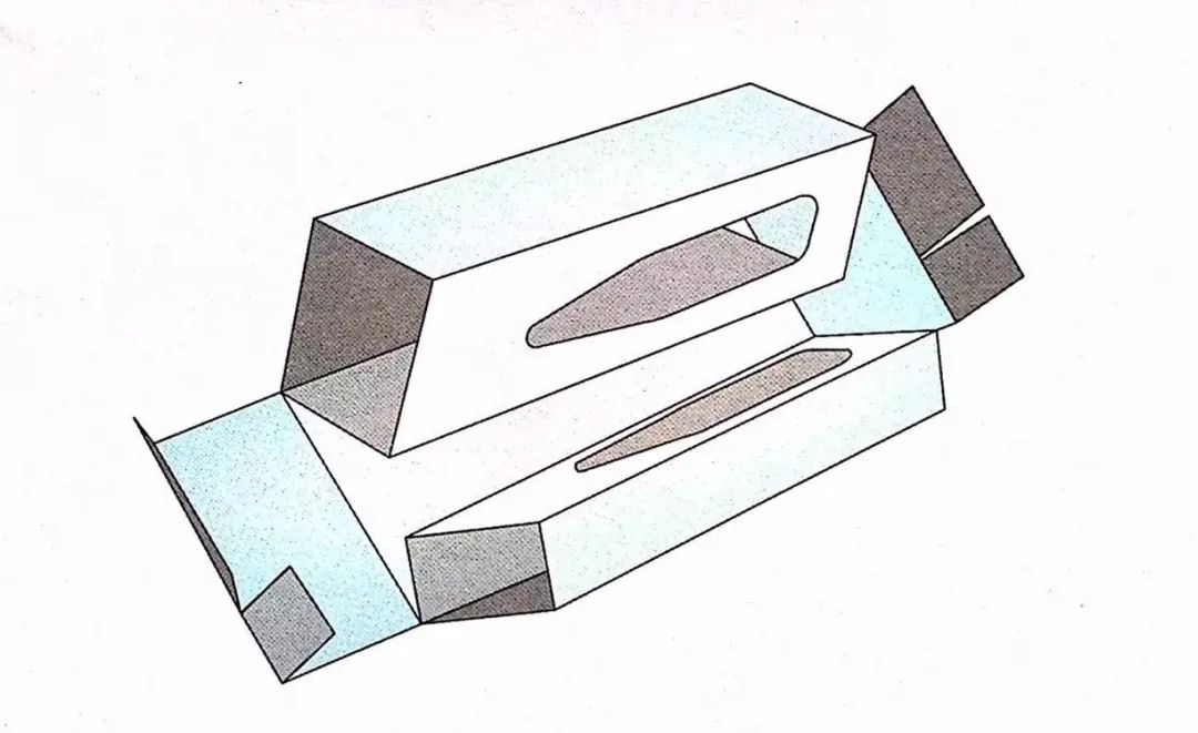 紙盒包裝結(jié)構(gòu)術(shù)語大盤點！一文教你看懂各種展開圖(圖12)