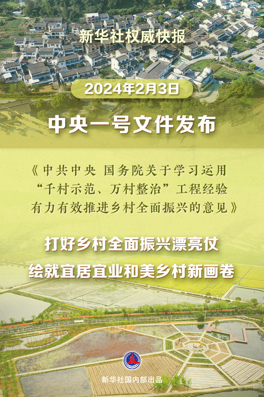 ?2024年中央一號(hào)文件公布?。ê模?圖1)