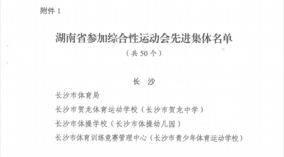 祝賀！湘西州榮獲湖南省參加綜合性運(yùn)動(dòng)會(huì)先進(jìn)集體和先進(jìn)個(gè)人表彰(圖2)