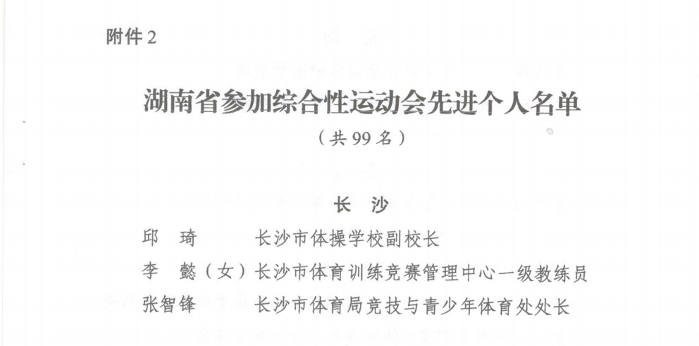 祝賀！湘西州榮獲湖南省參加綜合性運(yùn)動(dòng)會(huì)先進(jìn)集體和先進(jìn)個(gè)人表彰(圖4)