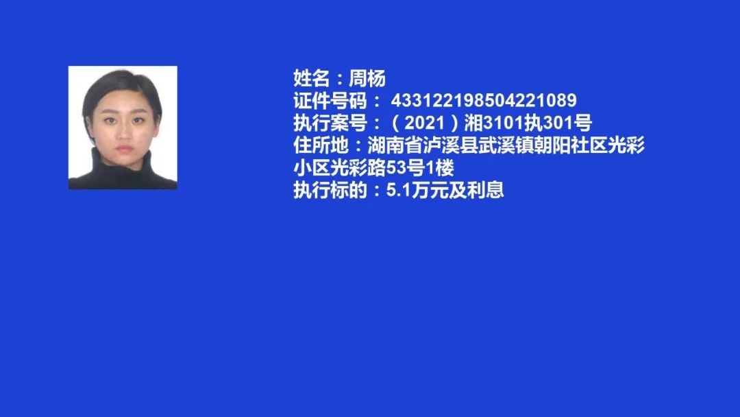 失信曝光┃吉首市人民法院關(guān)于發(fā)布失信被執(zhí)行人名單信息的公告（第六期）(圖10)